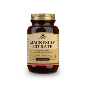 Citrato de Magnesio 200mg 60 comprimidos Solgar