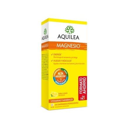 Magnesio efervescente 28 comprimidos Aquilea