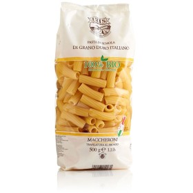 Macarrones grandes de trigo BIO 500 g IRIS