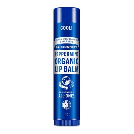 Balsamo labial de menta bio Dr. Bronner's