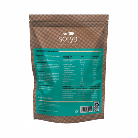 Lecitina de soja IP granulada Doypack 600g Sotya
