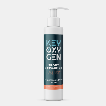 KeyOxygen Sport Massage Oil 500 ml - Keybiological