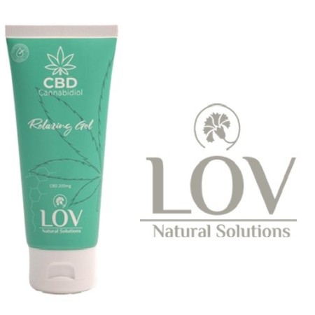 LOV RELAXING GEL CBD efecto frío LOV Natural Solutions 100ml | Sanavitalf