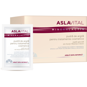 Arcilla en Polvo para Mascarilla Facial 10 x 20gr para Tratamientos Cosméticos ASLA VITAL (Dra. Ana Aslan) | Sanavitalf