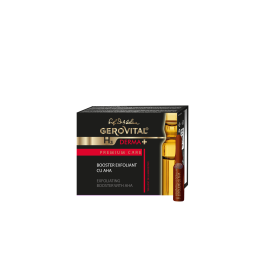 GEROVITAL H3 DERMA+ Booster Exfoliante con AHA (alfa-hidroxiácidos) 4 x 2 ml | Sanavitalf