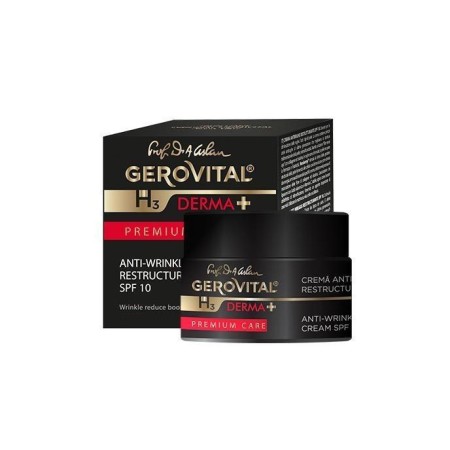 GEROVITAL H3 DERMA+ (Dra. Ana Aslan) Crema Antiarrugas Reestructurante FPS10 50ml | Sanavitalf