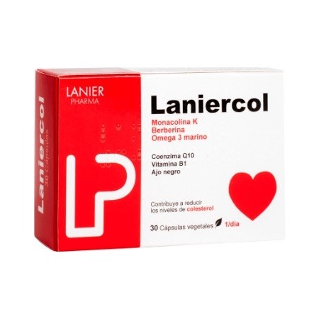 LANIERCOL 30 cápsulas vegetales LANIER PHARMA
