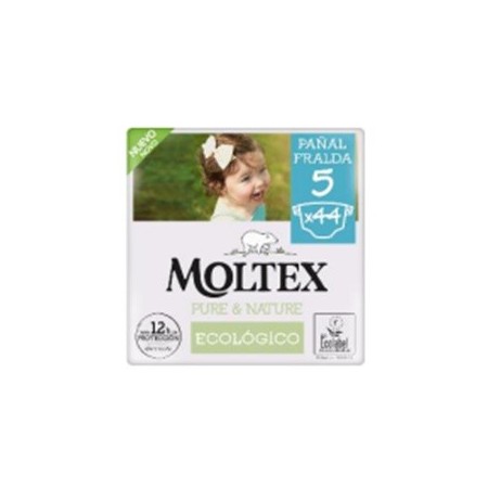 MOLTEX PURE & NATURE PAÑAL ECOLOGICO T5X44