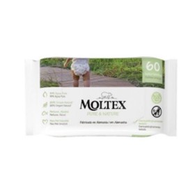 MOLTEX PURE & NATURE TOALLITAS ECOLOGICAS X60