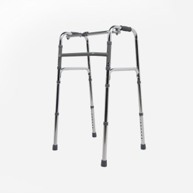 Andador plegable de aluminio, fijo y recíproco Sanitec