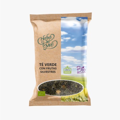 bolsas de t verde con frutas silvestres eco 70g