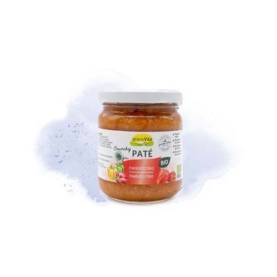 pate crunchy y pimiento trio bio 175g