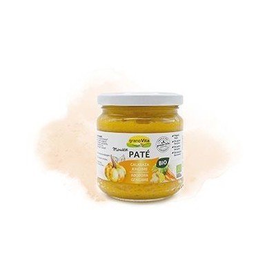 pate mousse de calabaza y jengibre bio 175g