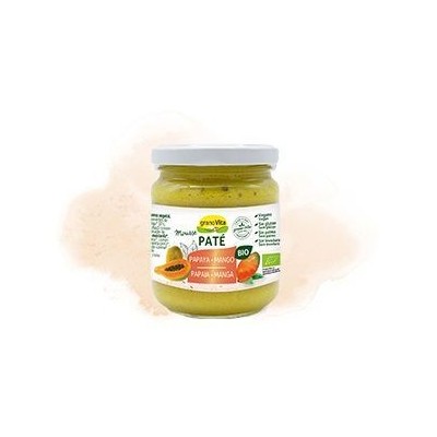 pate mousse papaya mango bio 175g