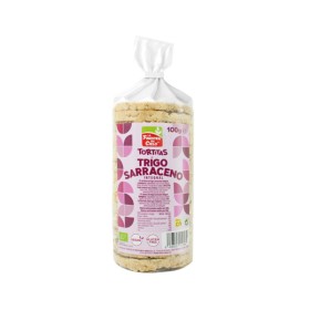 Tortitas de trigo sarraceno con sal y s/g Bio 100g La Finestra