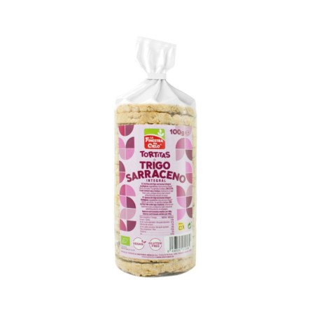 Tortitas de trigo sarraceno con sal y s/g Bio 100g La Finestra