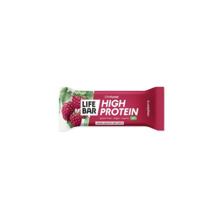 Barrita de proteína sabor frambuesa Bio 40g x 15unds Lifebar