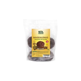 Magdalenas sin gluten super-choco 5 u 190g Sol Natural