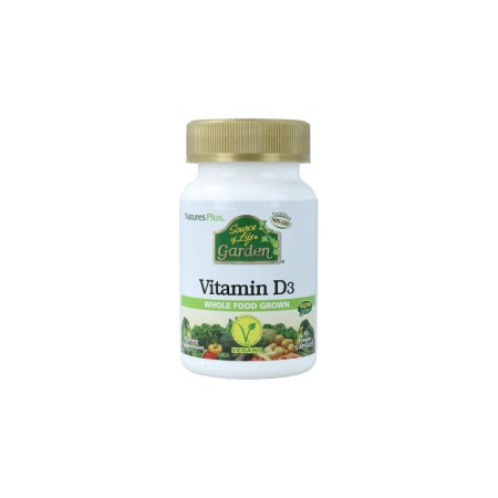 Garden Vitamina D3 60 caps Natures Plus