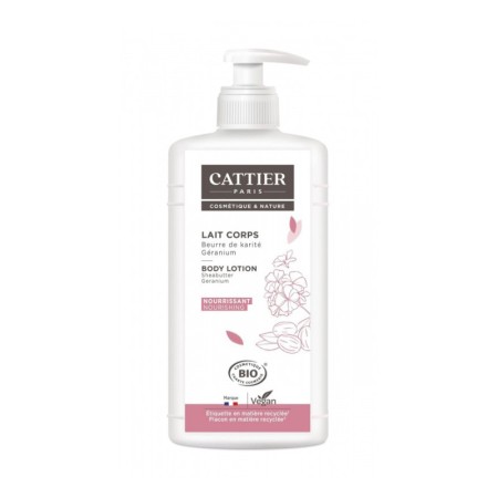 Leche Corporal Nutritiva con Manteca de Karite Bio 500ml Cattier