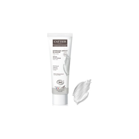 Exfoliante de Arcilla Blanca (todo tipo pieles) 100ml Cattier