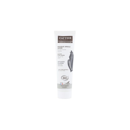 Mascarilla Arcilla Negra (todo tipo pieles) 100ml Cattier