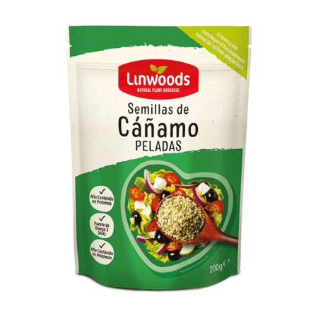 Semillas de Cañamo Peladas Bio 200g Linwoods