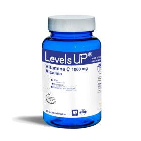 Vitamina C Alcalina 1000mg + Zinc 60 comp Levels Up