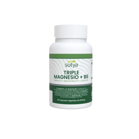 Triple Magnesio+B6 820mg 90caps Sotya