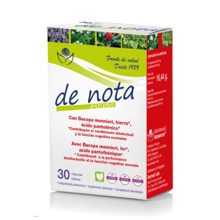 De Nota Estudios 30 caps Bioserum