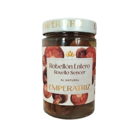 Rovellon entero al natural bio 370 ml Emperatriz