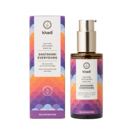 Aceite elixir ayurveda AntiEdad-Shatavari 100 ml Khadi