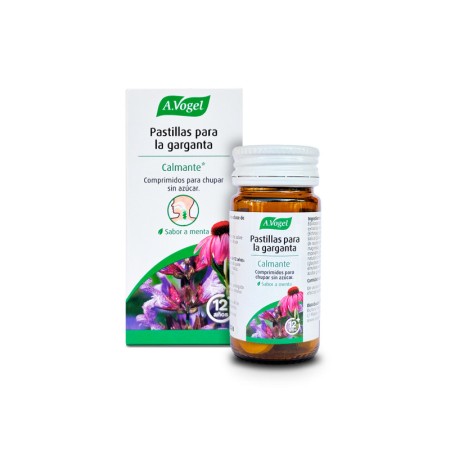 Pastillas para la Garganta Menta 20 comprimidos A. Vogel