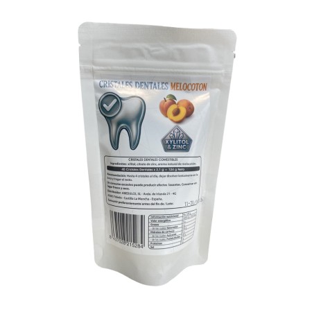 Caramelos de Xilitol & Zinc sabor Melocoton 40x3.1g Abedulce