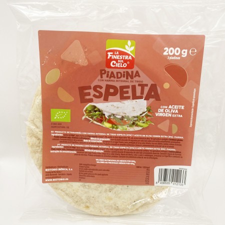 Piadina de espelta bio 200g La Finestra