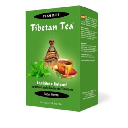 Te tibetano de menta 90 filtros Tibetan Tea