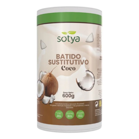 Batido saciante sustitutivo Coco 600g Sotya