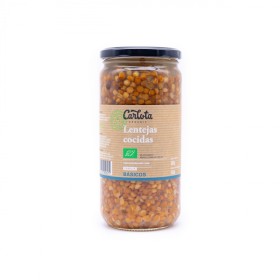 Lentejas cocidas Bio 720g Carlota Organic
