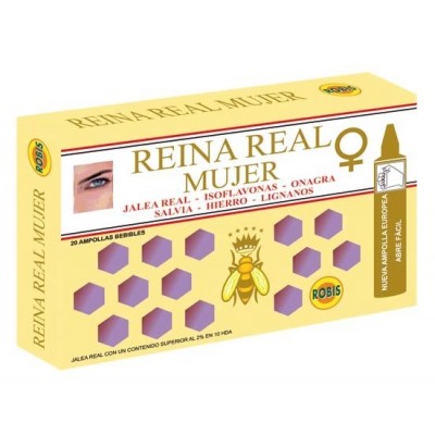 reina real mujer 20 amp 10ml